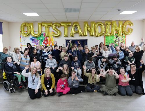 Condover College celebrate achieving an OUTSTANDING Ofsted grade