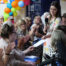 Grafton Celebration - handing out certificates